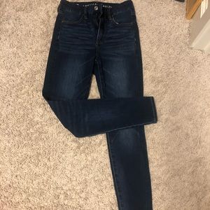 AE Curvy Super Hi Rise Jeggings